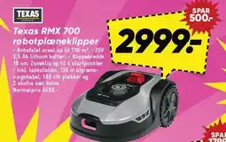 Bilka Texas RMX 700 robotplæneklipper tilbud