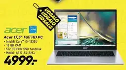 Bilka Acer 17,3 full HD PC tilbud