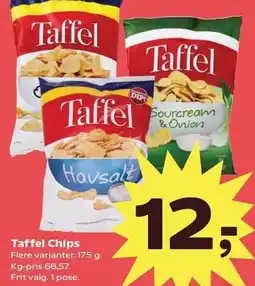 SuperBrugsen Taffel Chips tilbud