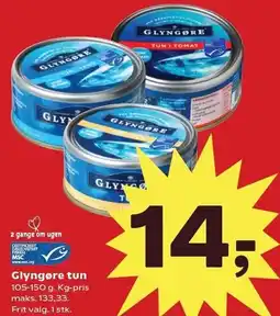 SuperBrugsen Glyngøre tun tilbud