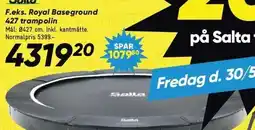 Bilka F.eks. Royal Baseground 427 trampolin tilbud