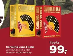 SuperBrugsen Carmina Luna i boks tilbud