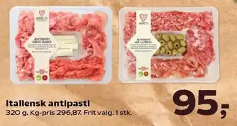 SuperBrugsen Italiensk antipasti tilbud