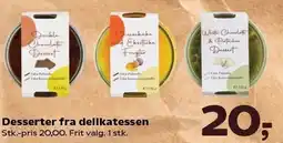 SuperBrugsen Desserter fra delikatessen tilbud