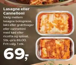 SuperBrugsen Lasagne eller Cannelloni tilbud