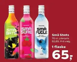 SuperBrugsen Små Shots tilbud