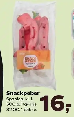 SuperBrugsen Snackpeber tilbud