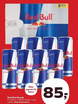 SuperBrugsen Red Bull 8-pak tilbud