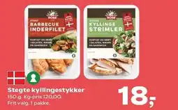 SuperBrugsen Stegte kyllingestykker tilbud