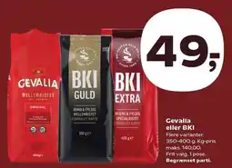 SuperBrugsen Gevalia eller BKI tilbud