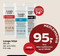 SuperBrugsen Longo Vital tilbud