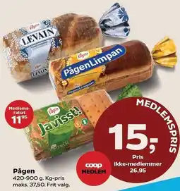 SuperBrugsen Pågen tilbud
