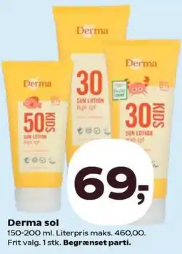 SuperBrugsen Derma sol tilbud