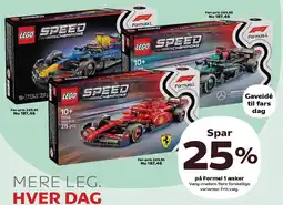 SuperBrugsen SPAR 25% på Formel 1 æsker tilbud