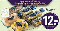 REMA 1000 Det Gode brød tilbud