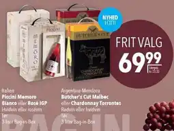 Citti Piccini Memoro eller Butcher's Cut tilbud