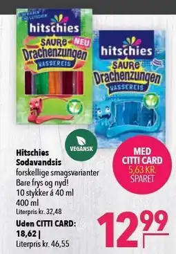 Citti Hitschies Sodavandsis tilbud
