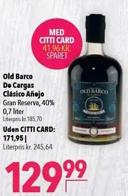 Citti Old Barco De Cargas Clásico Añejo tilbud