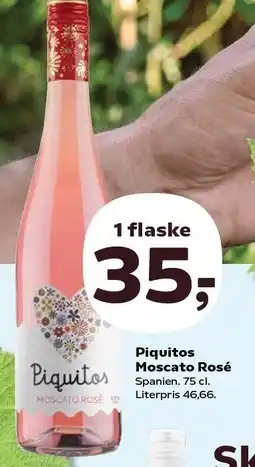 Kvickly Piquitos Moscato Rosé tilbud