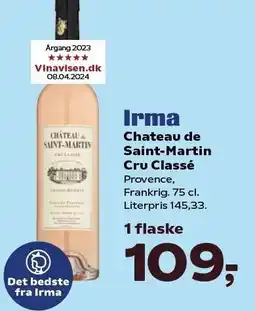 Kvickly Cateau de Saint-Martin Cru Classé tilbud