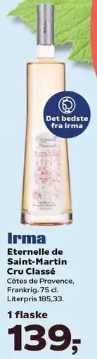 Kvickly Eternelle de Saint-Martin Cru Classé tilbud