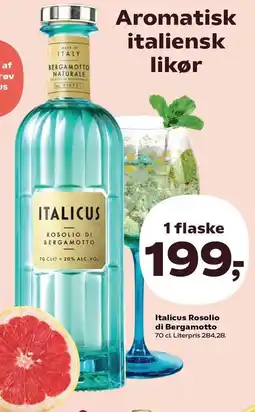 Kvickly Italicus Rosolio di Bergamotto tilbud