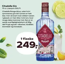 Kvickly Citadelle Gin tilbud