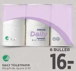 MENY DAILY TOILETPAPIR tilbud