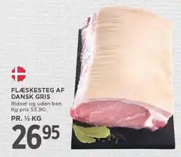 MENY FLÆSKESTEG AF DANSK GRIS tilbud
