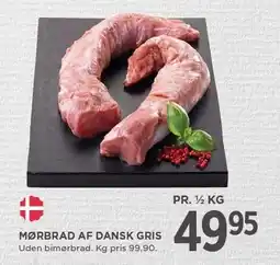 MENY MØRBRAD AF DANSK GRIS tilbud