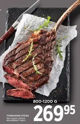 MENY TOMAHAWK STEAK tilbud