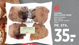 MENY JALM&B ØKOLOGISK BRØD tilbud