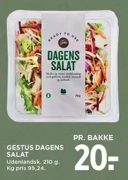 MENY GESTUS DAGENS SALAT tilbud