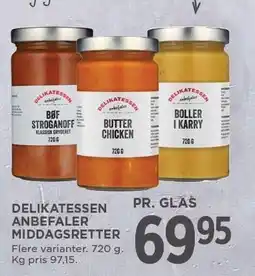 MENY DELIKATESSEN ANBEFALER MID tilbud