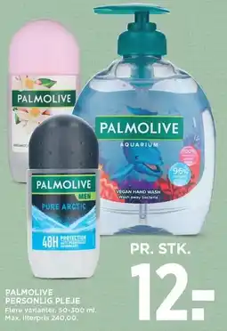 MENY PALMOLIVE PERSONLIG PLEJE tilbud