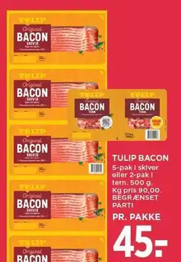 MENY TULIP BACON tilbud
