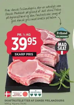 MENY SKAFTKOTELETTER AF DANSK FRILANDSGRIS tilbud