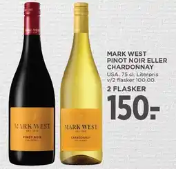 MENY MARK WEST PINOT NOIR ELLER CHARDONNAY tilbud