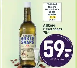 REMA 1000 Aalborg Høker snaps tilbud