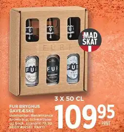 MENY FUR BRYGHUS GAVEÆSKE tilbud