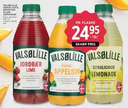 MENY VALSØLILLE DANS JUICE, SMOOTHIE ELLER LEMONADE tilbud