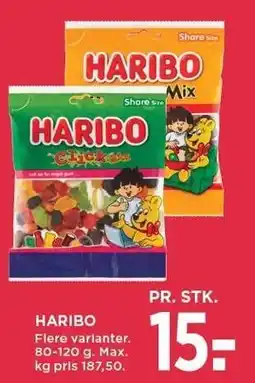 MENY HARIBO tilbud
