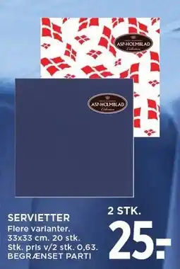MENY SERVIETTER tilbud