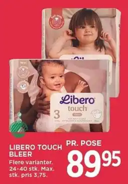 MENY LIBERO TOUCH BLEER tilbud