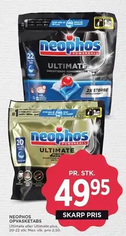 MENY NEOPHOS OPVASKETABS tilbud
