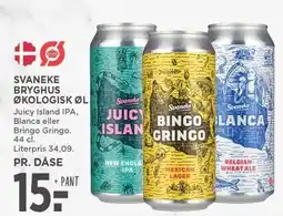 MENY SVANEKE BRYGHUS ØKOLOGISK ØL tilbud