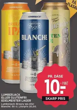 LUMBERJACK ELLER GLUTENFRI EDELMEISTER LAGER