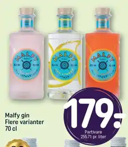REMA 1000 Malfy gin tilbud