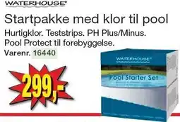 Harald Nyborg Startpakke med klor til pool tilbud