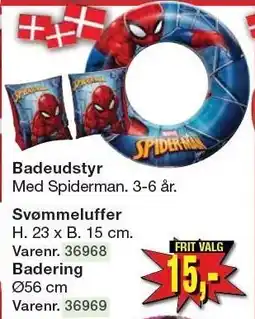 Harald Nyborg Badeudstyr med Spiderman tilbud